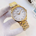 OLEVS Gold-Tone White Dial Watch — hero