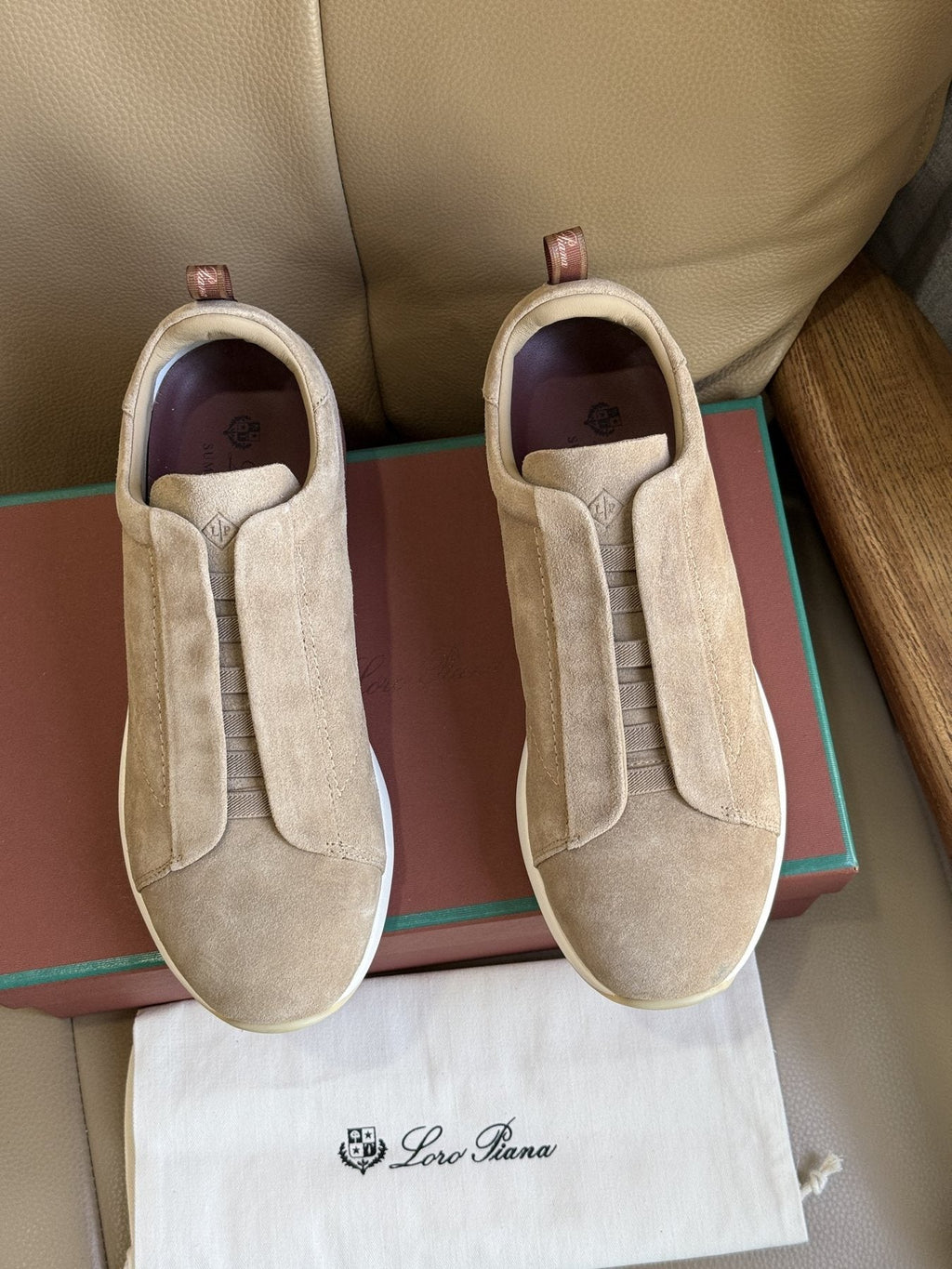 Loro Piana Slip-On Sneakers — side