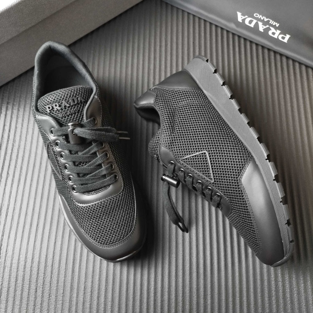 Prada Mesh Low-Top Sneakers — front