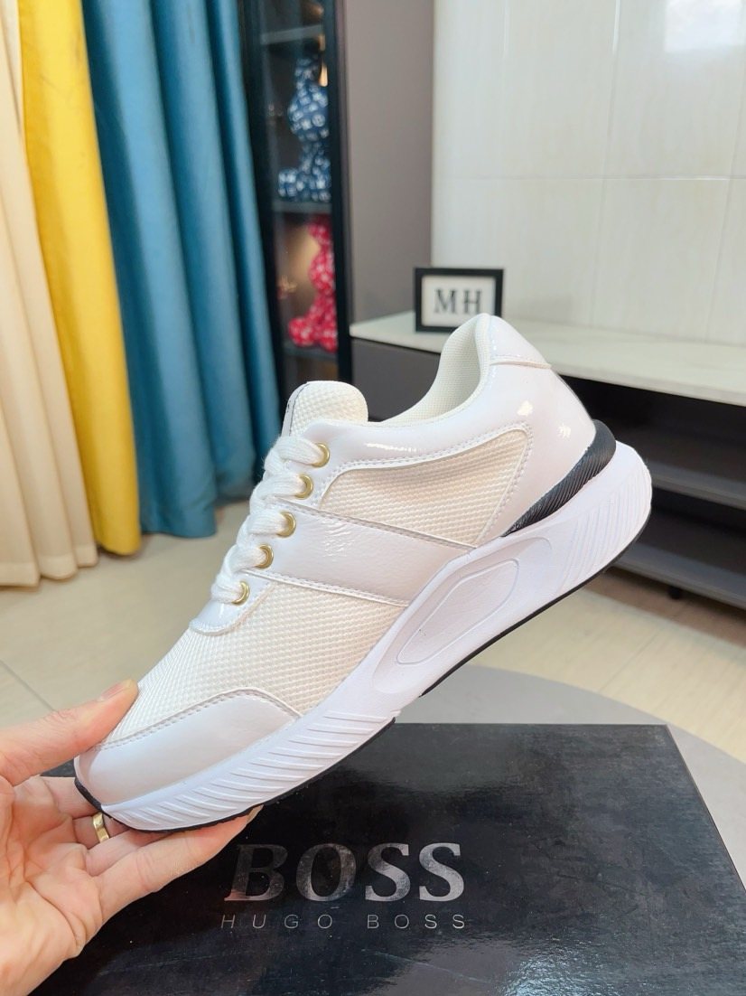 Hugo Boss Color-Block Low-Top Sneakers — side