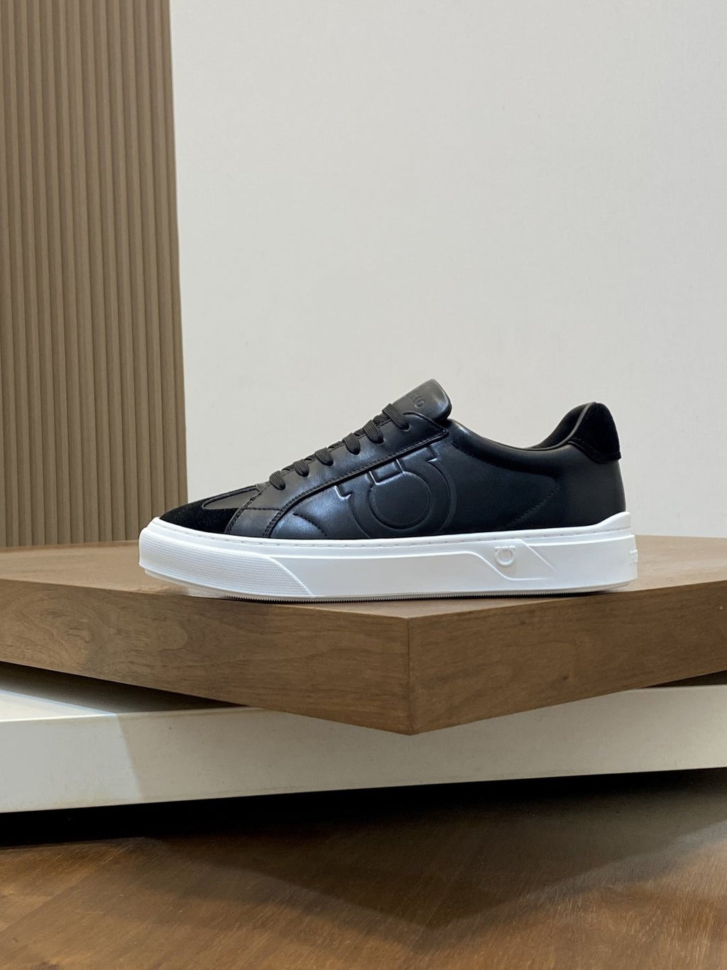 Ferragamo Gancini Low-Top Sneakers — side
