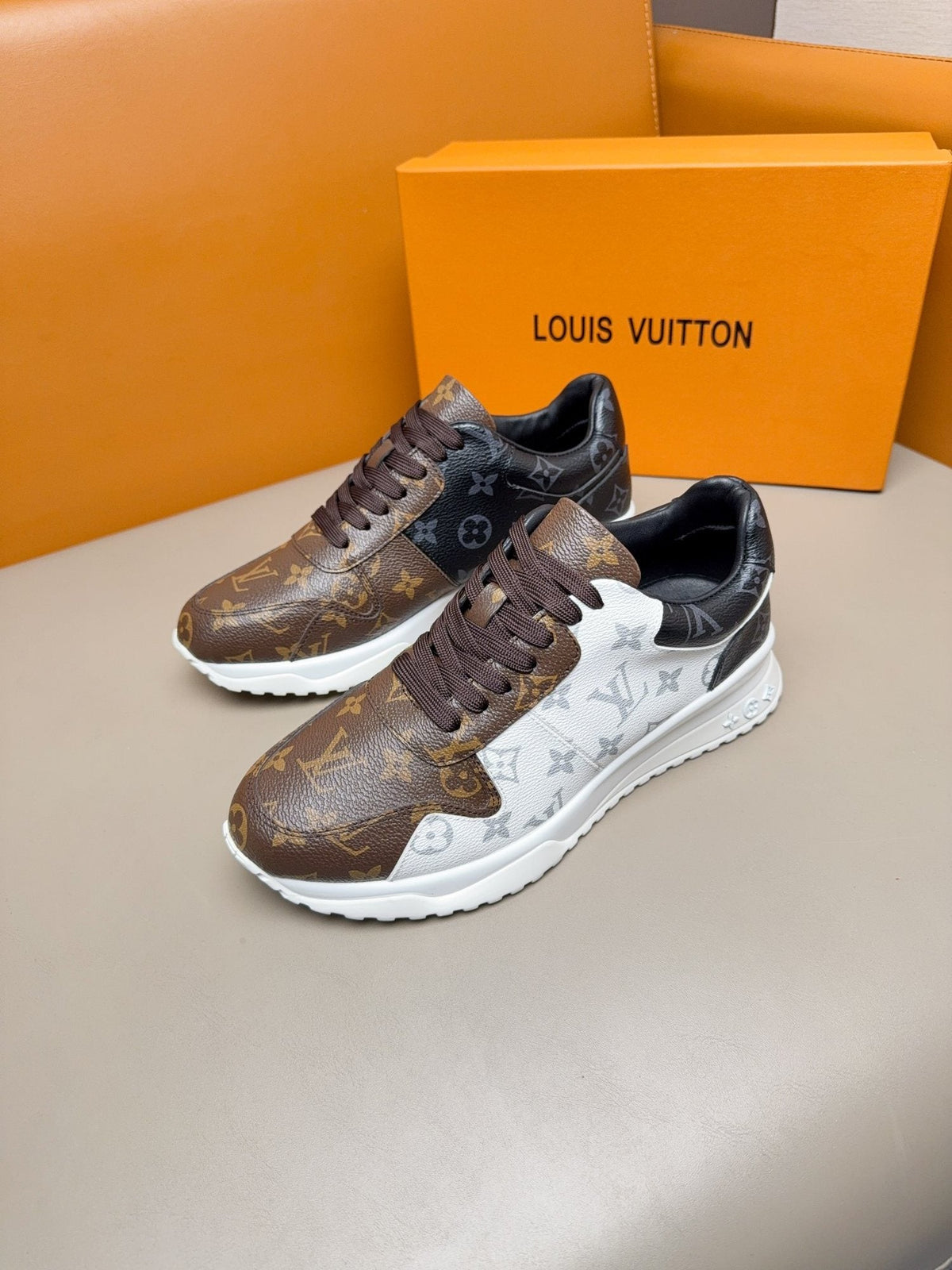 Louis Vuitton Monogram-Pattern Sneakers — hero